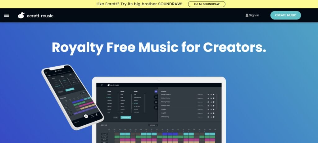 Ecrett Music – Best for YouTubers and Streamers