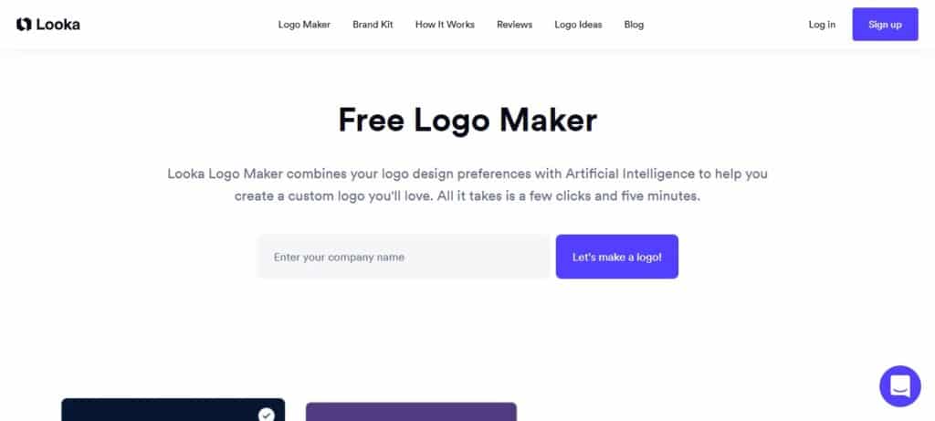 Looka: Best for Easy and Quick Logo Creation