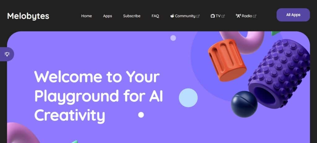 Melobytes – Best for Fun and Experimental AI Music